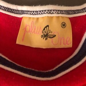 Plus One Vintage Red Tank Top